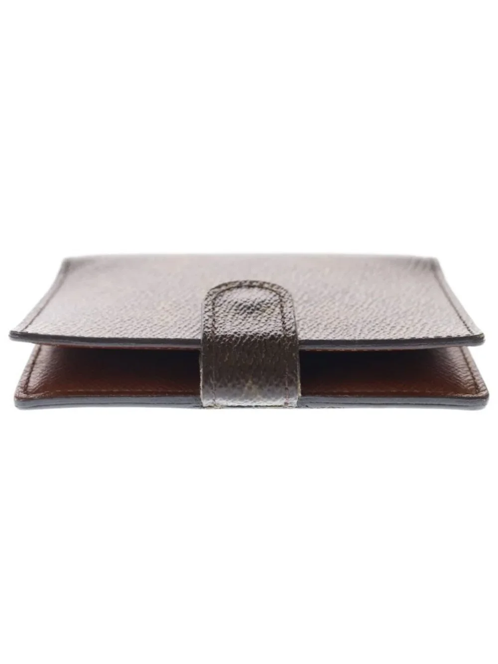 Louis Vuitton Monogram Agenda Mini Leather Notebook Cover Card Case Brown